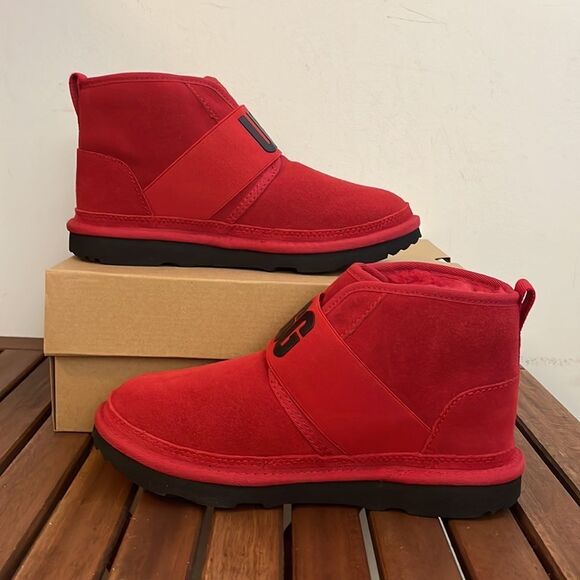 UGG Kid Neumel II Graphic Boots Red Big Kid 5 Y - Picture 5 of 15